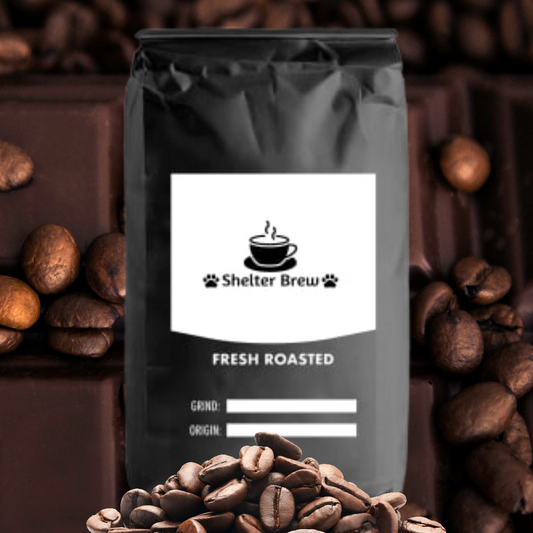 Meow Mocha – Medium Roast Coffee (12oz, 1lb, 2lb, 5lb, 12lb)