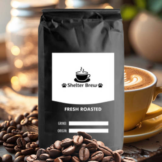Rescue Roast – Medium Roast Coffee (12oz, 1lb, 2lb, 5lb, 12lb)