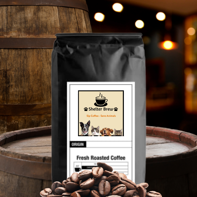 Whiskey Barrel Aged - Medium Roast Coffee
